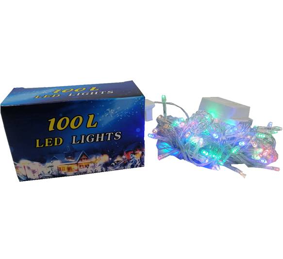 Serie de 100 Luces LED Navideñas Colores de 9 m