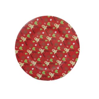 Set de Bajaplatos Navideño 6 Piezas 33 cm