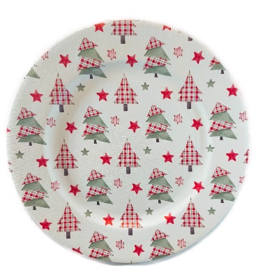 Set de Bajaplatos Navideño 6 Piezas 33 cm