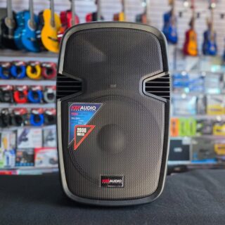 Bocina Activa Profesional 2000W de 15" KEF-PS15A con Bluetooth, USB, SD y FM