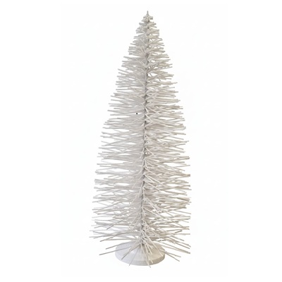 Árbol de Navidad Blanco Brillante 30.5 cm