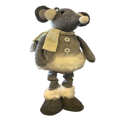 Muñeco de Navidad de Ratón 57 cm